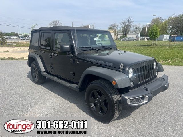 2016 Jeep Wrangler Unlimited Black Bear