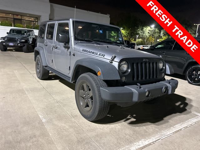 2016 Jeep Wrangler Unlimited Black Bear