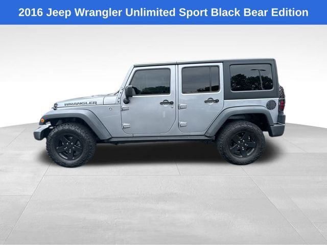 2016 Jeep Wrangler Unlimited Black Bear