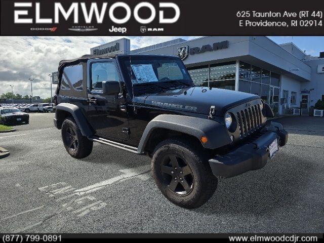 2016 Jeep Wrangler Black Bear