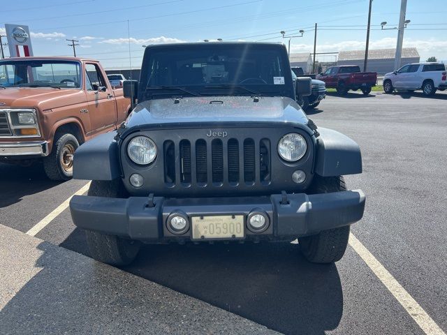 2016 Jeep Wrangler Black Bear