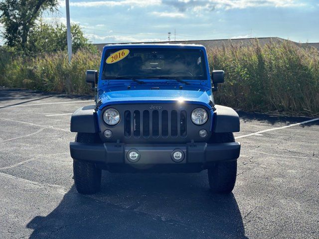 2016 Jeep Wrangler Black Bear