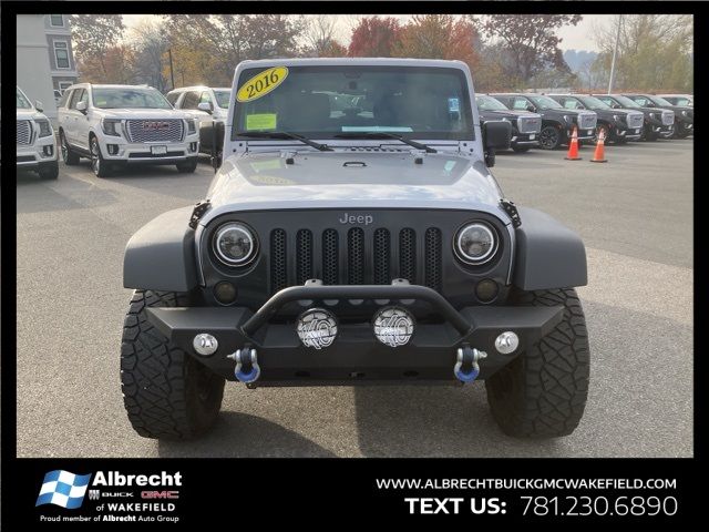 2016 Jeep Wrangler Black Bear