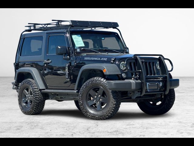 2016 Jeep Wrangler Black Bear