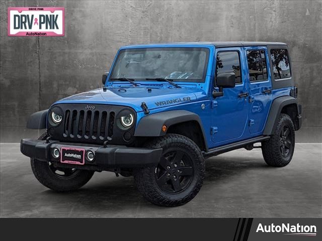 2016 Jeep Wrangler Unlimited Black Bear