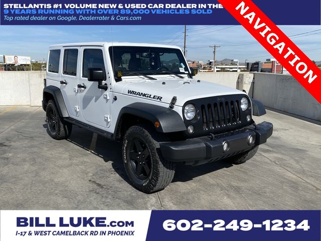 2016 Jeep Wrangler Unlimited Black Bear