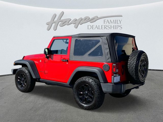 2016 Jeep Wrangler Willys Wheeler