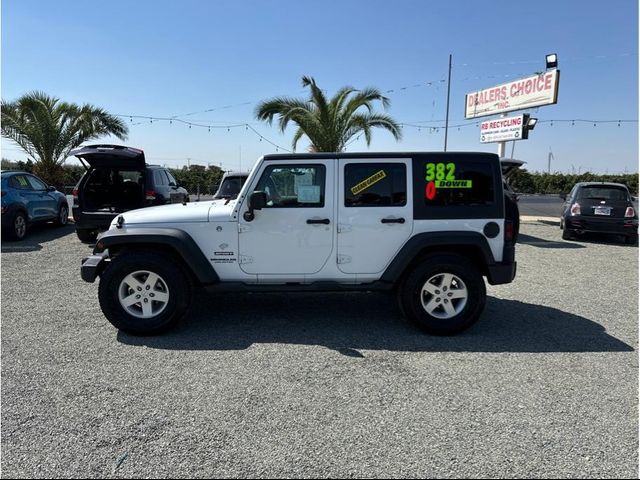 2016 Jeep Wrangler Unlimited Sport