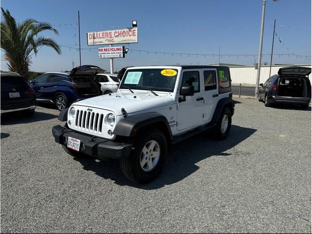 2016 Jeep Wrangler Unlimited Sport