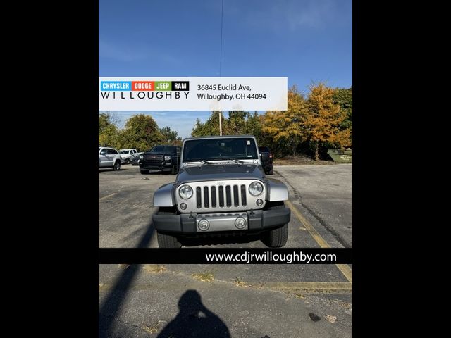 2016 Jeep Wrangler Sahara