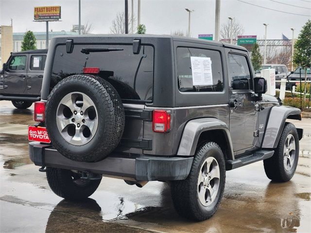 2016 Jeep Wrangler Sahara