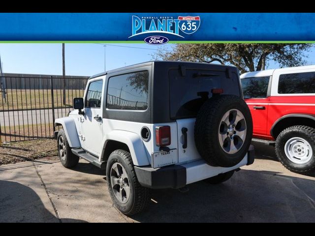 2016 Jeep Wrangler Sahara