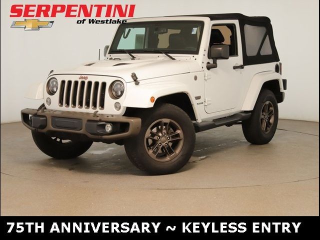 2016 Jeep Wrangler 75th Anniversary