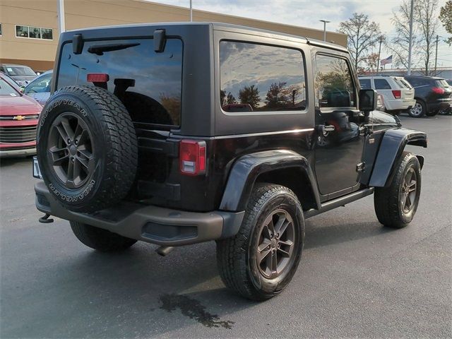 2016 Jeep Wrangler 75th Anniversary