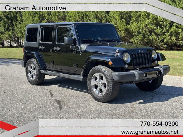 2016 Jeep Wrangler Unlimited Sahara