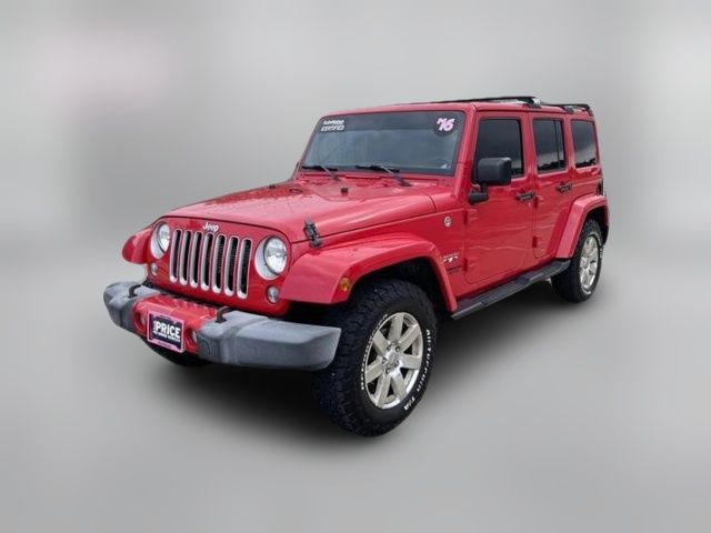 2016 Jeep Wrangler Unlimited Sahara