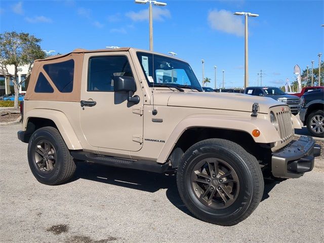 2016 Jeep Wrangler 75th Anniversary