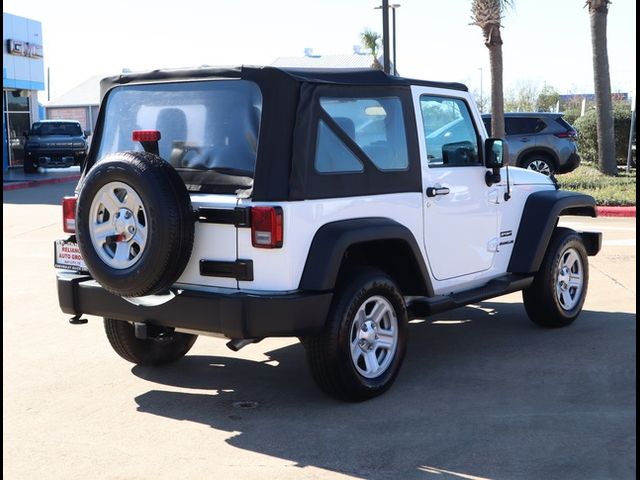 2016 Jeep Wrangler Sport