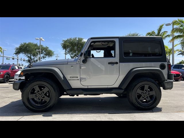 2016 Jeep Wrangler Sport