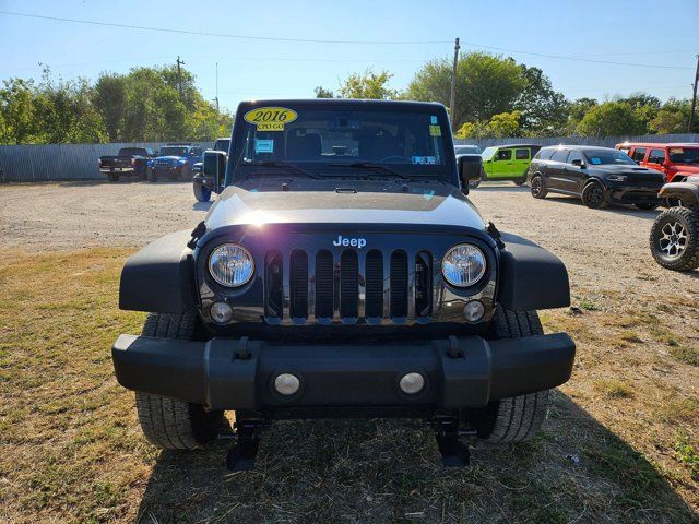 2016 Jeep Wrangler Sport