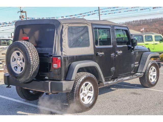 2016 Jeep Wrangler Unlimited Sport