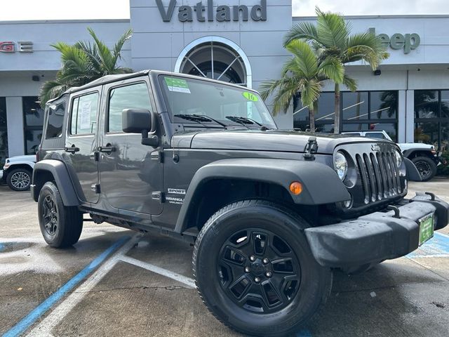 2016 Jeep Wrangler Unlimited Sport