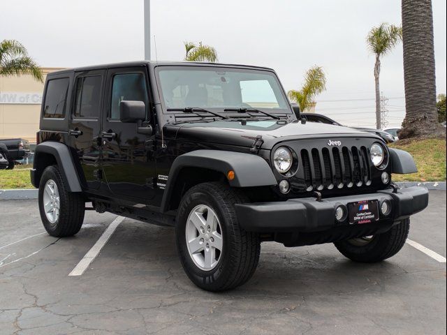 2016 Jeep Wrangler Unlimited Sport