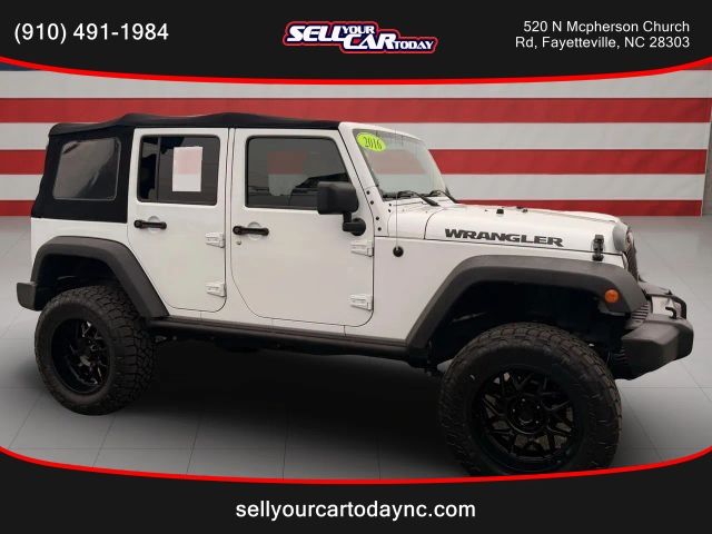 2016 Jeep Wrangler Unlimited Black Bear