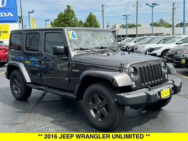 2016 Jeep Wrangler Unlimited Freedom