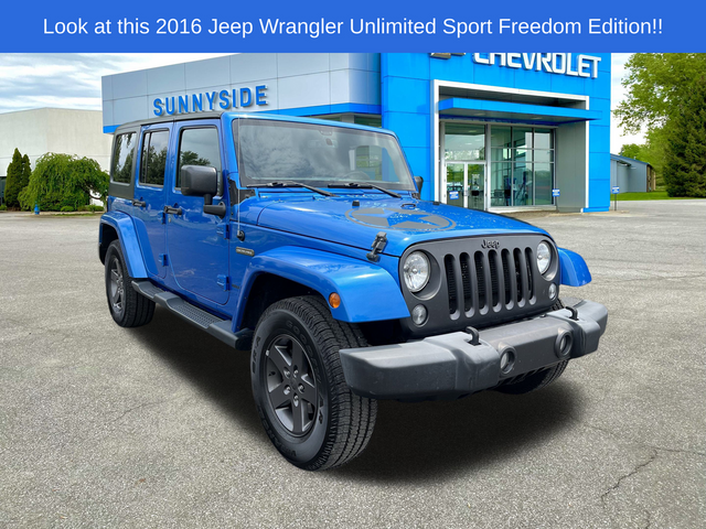 2016 Jeep Wrangler Unlimited Freedom