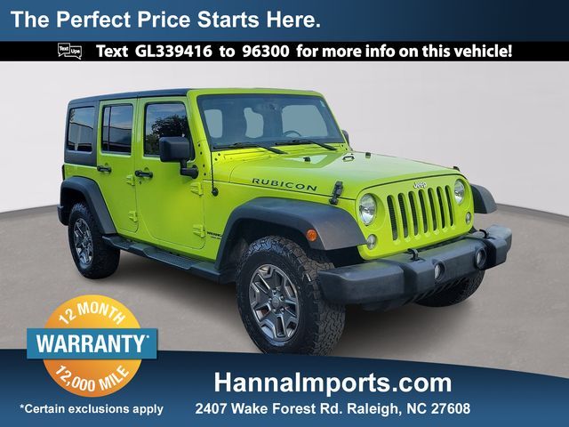 2016 Jeep Wrangler Unlimited Rubicon