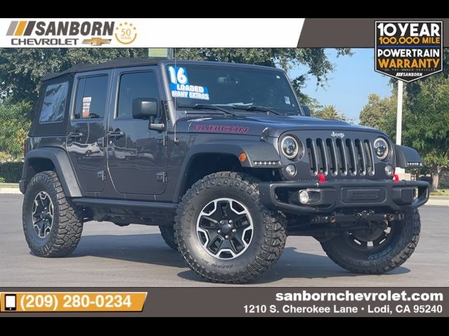 2016 Jeep Wrangler Unlimited Rubicon Hard Rock