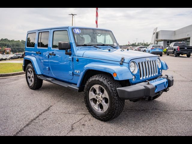 2016 Jeep Wrangler Unlimited Sahara