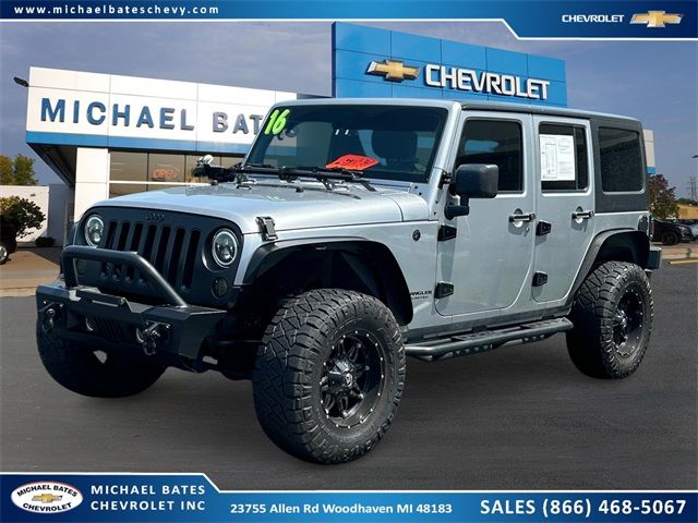 2016 Jeep Wrangler Unlimited Sahara