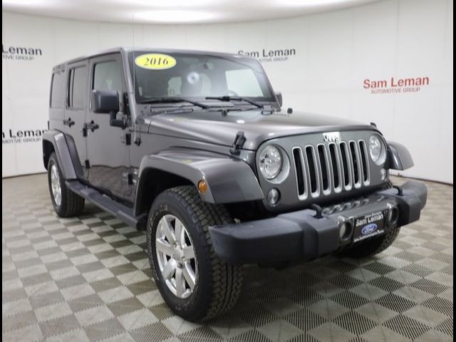 2016 Jeep Wrangler Unlimited Sahara