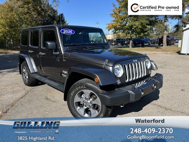 2016 Jeep Wrangler Unlimited Sahara