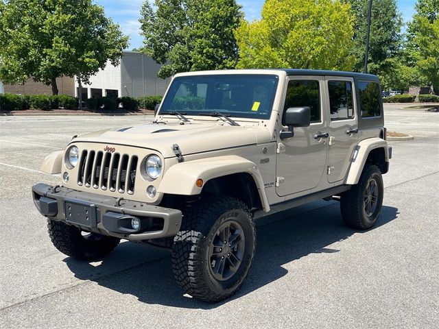 2016 Jeep Wrangler Unlimited 75th Anniversary