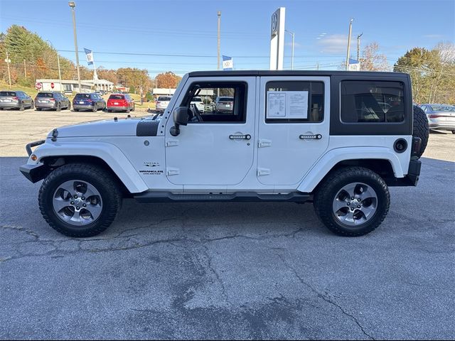 2016 Jeep Wrangler Unlimited Sahara