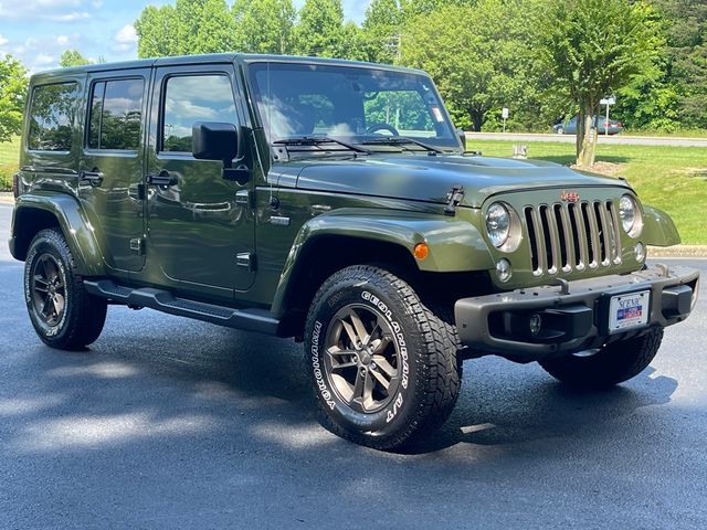 2016 Jeep Wrangler Unlimited 75th Anniversary