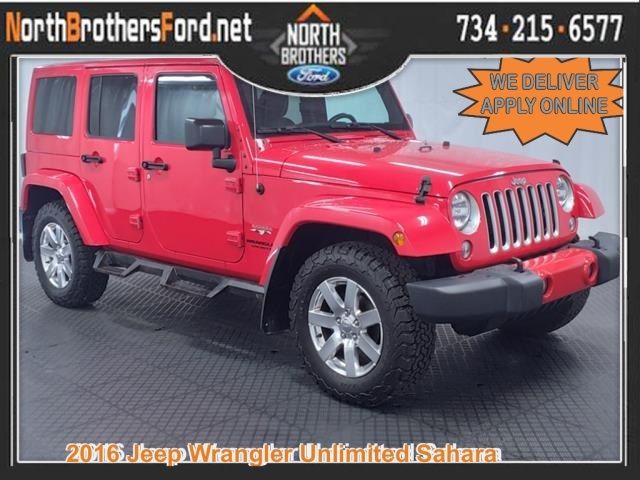 2016 Jeep Wrangler Unlimited Sahara