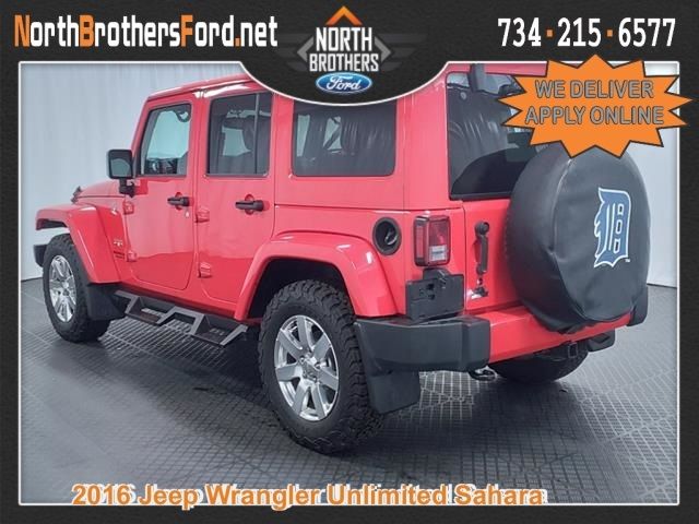 2016 Jeep Wrangler Unlimited Sahara