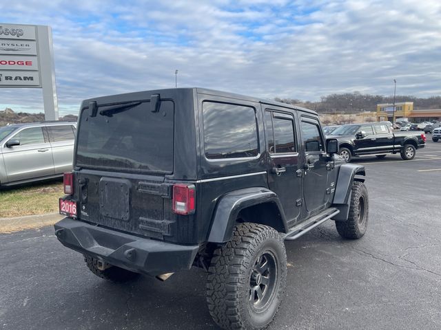 2016 Jeep Wrangler Unlimited Sahara