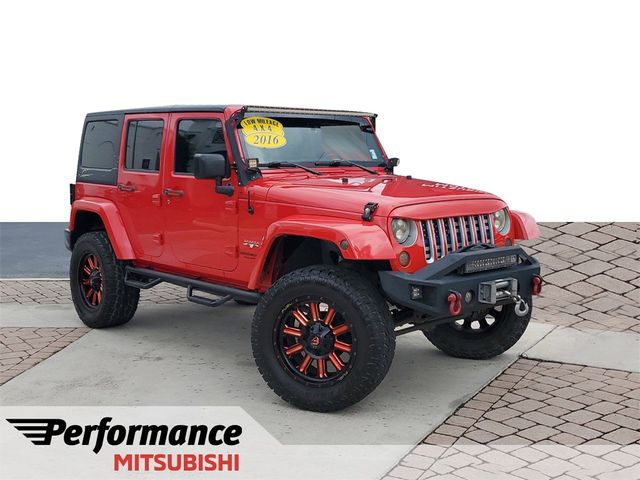 2016 Jeep Wrangler Unlimited Sahara