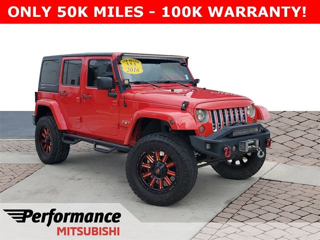 2016 Jeep Wrangler Unlimited Sahara