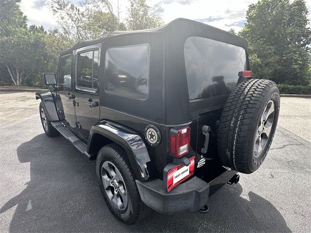 2016 Jeep Wrangler Unlimited Sahara