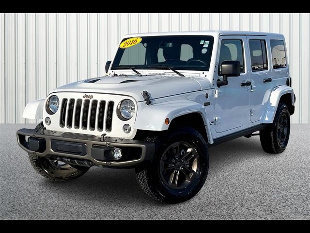 2016 Jeep Wrangler Unlimited 75th Anniversary