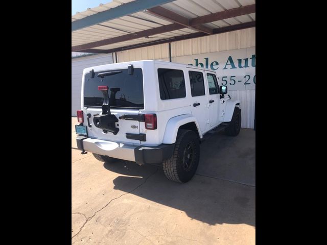 2016 Jeep Wrangler Unlimited Sahara