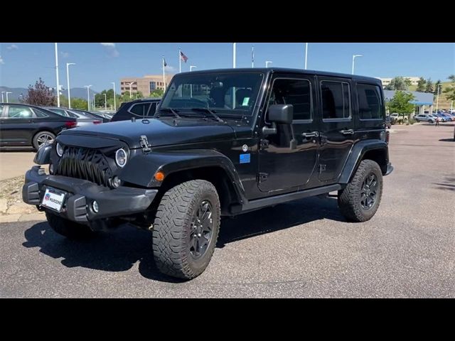 2016 Jeep Wrangler Unlimited Backcountry