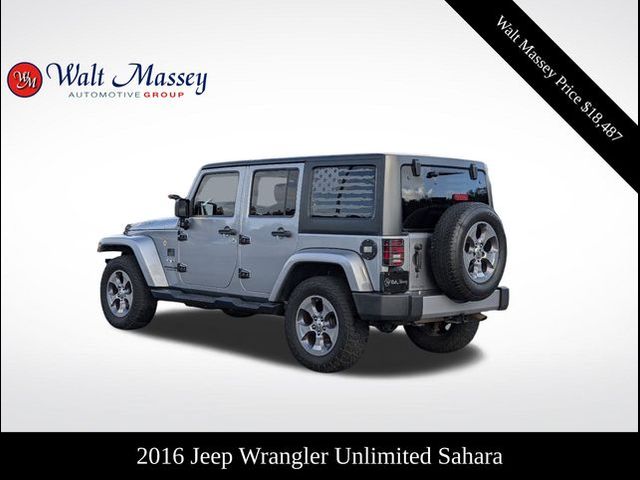 2016 Jeep Wrangler Unlimited Sahara