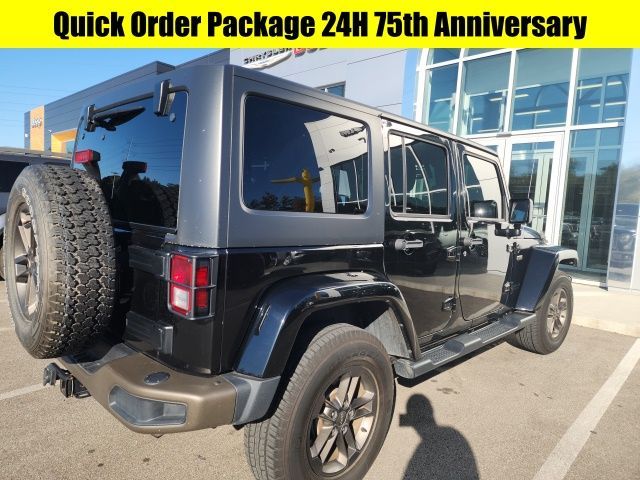 2016 Jeep Wrangler Unlimited 75th Anniversary